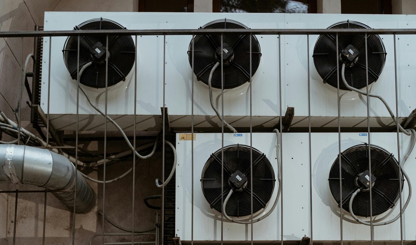 Aircon Repairs in Brakpan Technician repairing a split unit air conditioner in a Brakpan home