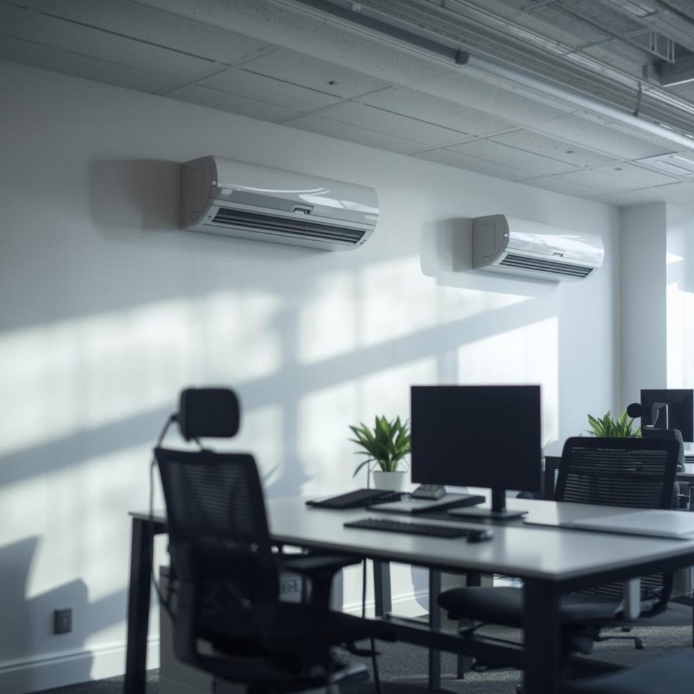 Retail air conditioning being serviced near Greenstone, Edenvale